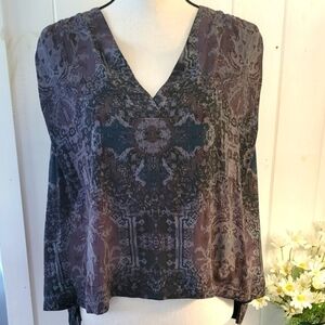 Free People Hi Lo Oversized Flowy Tank Size S